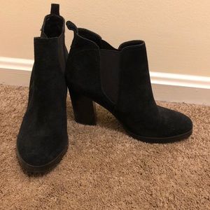 Marc Fisher black booties